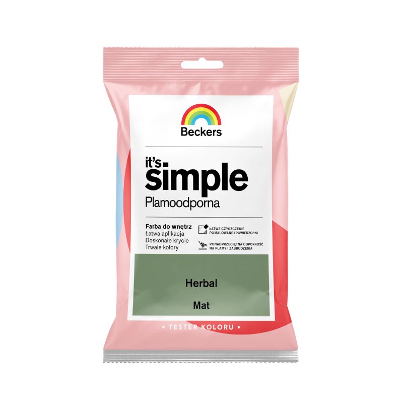 Tester farby kolorowej Beckers It's Simple herbal 0,05 l