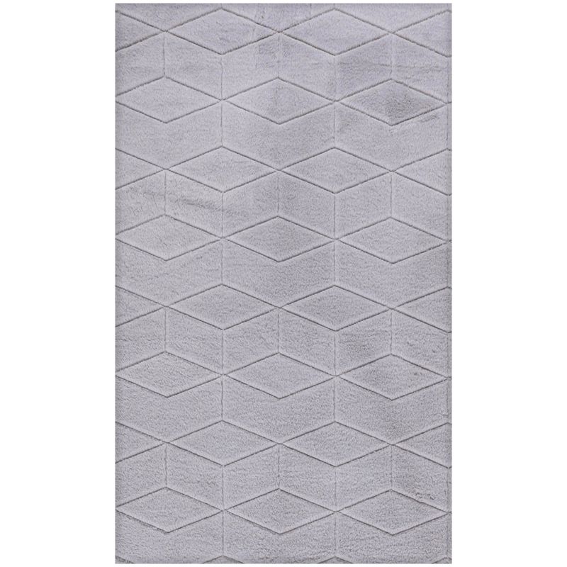 Dywan Rabbit Prestige 60x100 cm e-floor miękki szary 1 szt