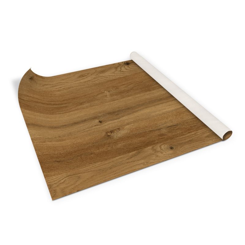 Samoprzylepna okleina Tulup pcv Rustykalny dąb 100x50 cm
