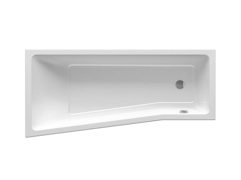 Akrylowa wanna asymetryczna Ravak BE HAPPY II 170x75 P snowwhite 1 szt