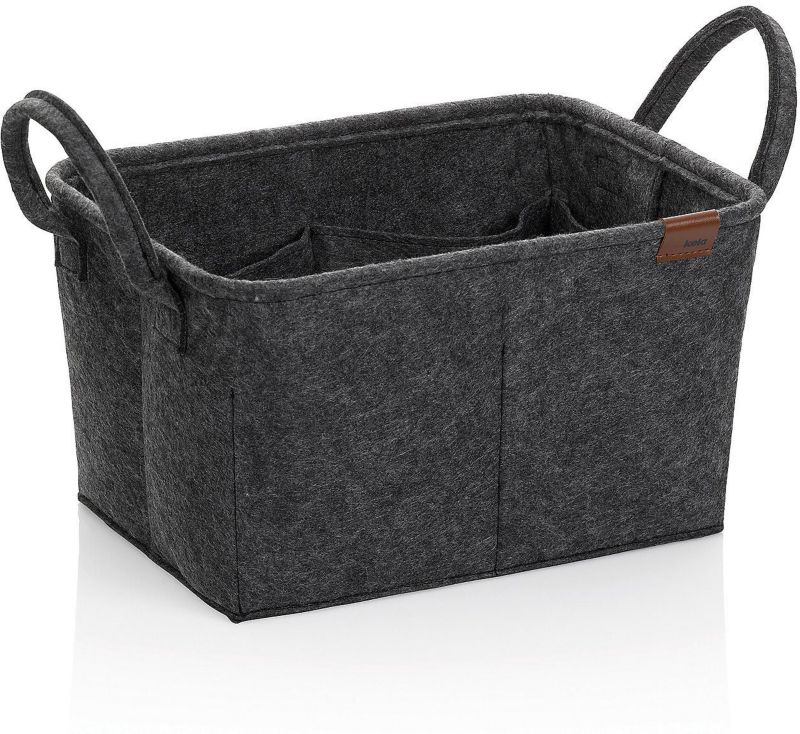 Kosz do przechowywania Kela Fay ciemnoszary 1 szt.