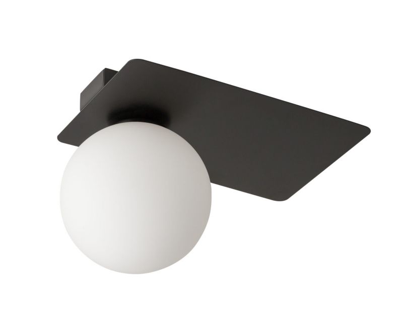 Lampa sufitowa wisząca Sigma Lighting Argon 5944 czarno-biała dekoracyjna 1xG9 x 1 szt.