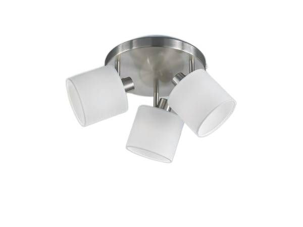 Lampa sufitowa wisząca RL Tommy biało-srebrna wym: 19 x 25 x 25 cm 3xE14 x 1 szt.