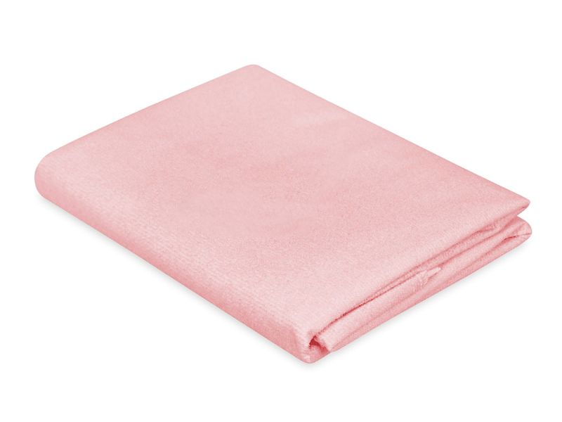 Ochraniacz na materac Kam-Pol 90x210 wodoodporny różowy frota 1 szt.