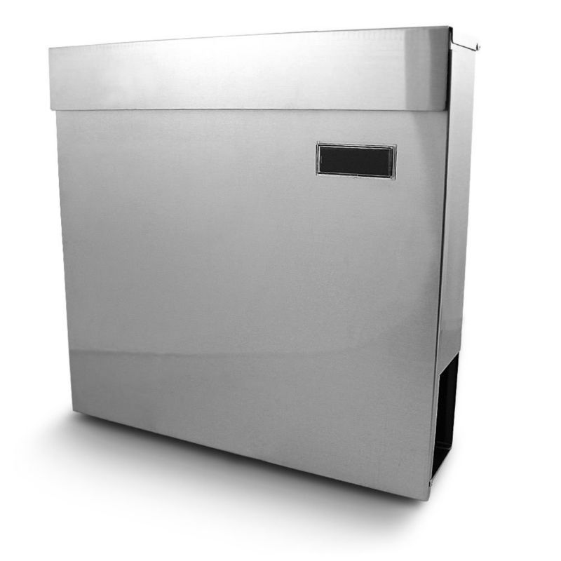 Skrzynka pocztowa na listy Bituxx (srebrna) 1szt.