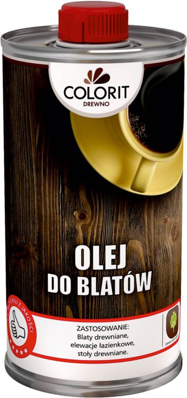 Olej do blatów Colorit Drewno bezbarwny 0,5 l
