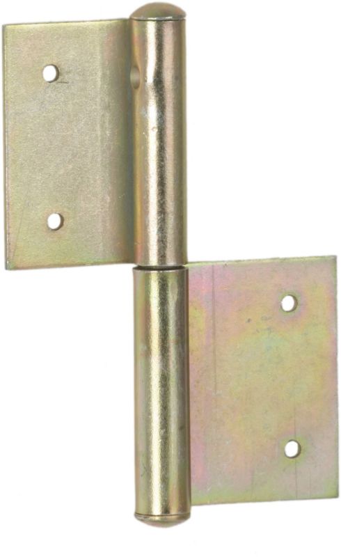 Zawias wpuszczany płetwowy ocynk 120 mm prawy