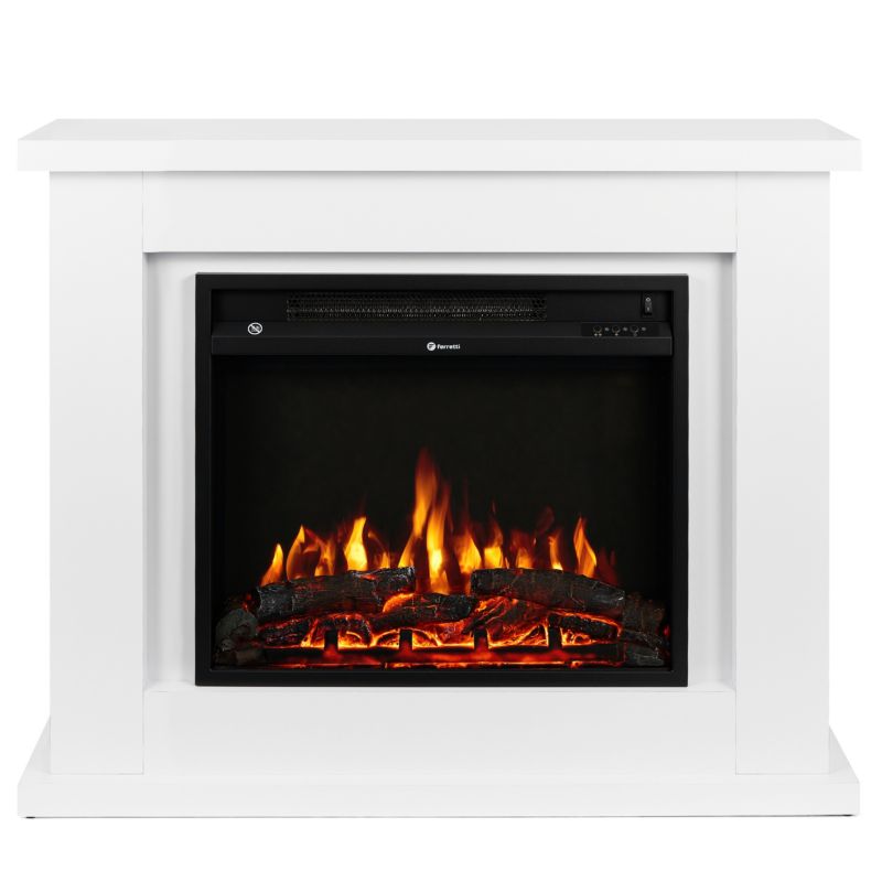 Kominek elektryczny FERRETTI Diana portalowy biały 1 szt.