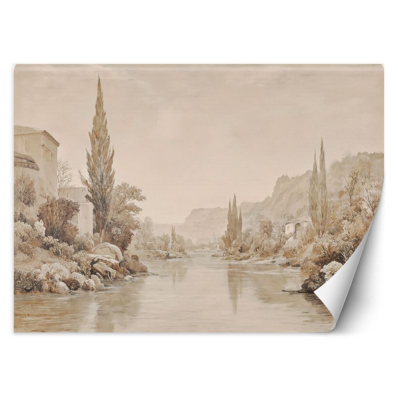 Fototapeta Feeby Pejzaż Natura Sepia Botanika 350x245 1 szt