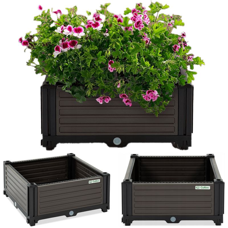 Skrzynia Cultivo Uprawowa Warzywniak Balkonowa Grządka na Kwiaty warzywa 1 szt