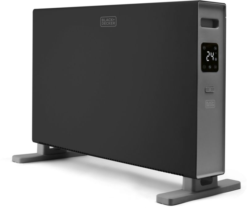 Grzejnik konwektorowy Black+Decker 1200W, cyfrowe sterowanie, IPX4, 1 szt.