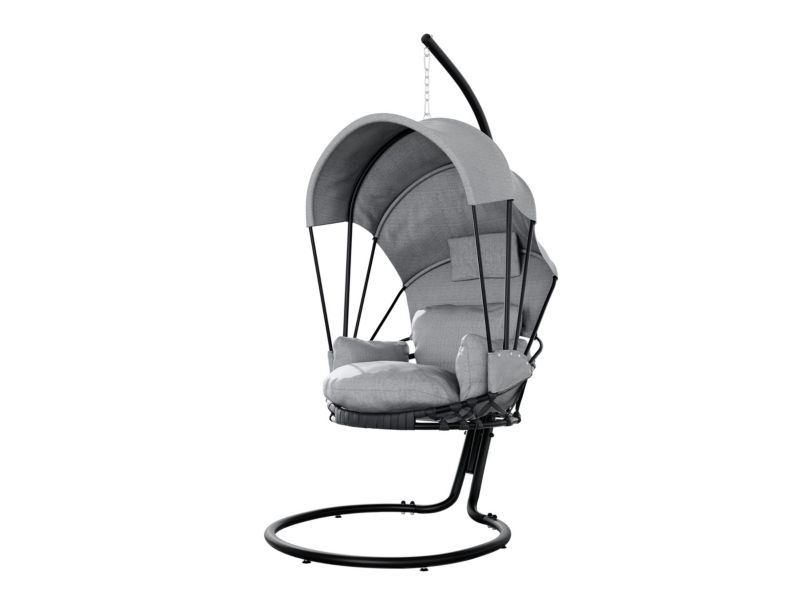 Fotel wiszący MIRJAN 24 Waleris szary 1 szt.