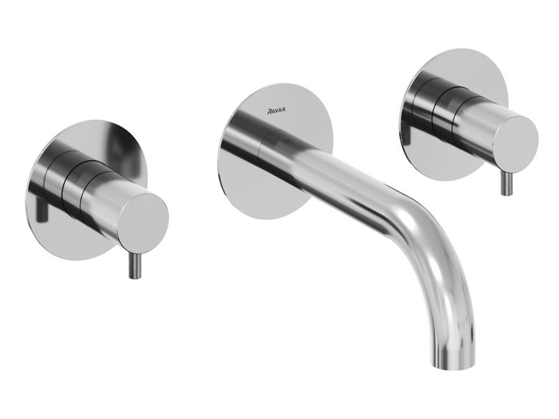 Bateria wannowa Ravak podtynkowa Espirit ES 021.00CR.O1 trzyczęściowa, chrom 1 szt