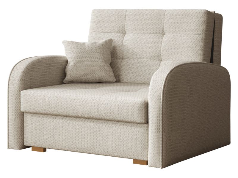 Kanapa rozkładana MIRJAN 24 Viva Gold I beżowa plecionka 1 szt.