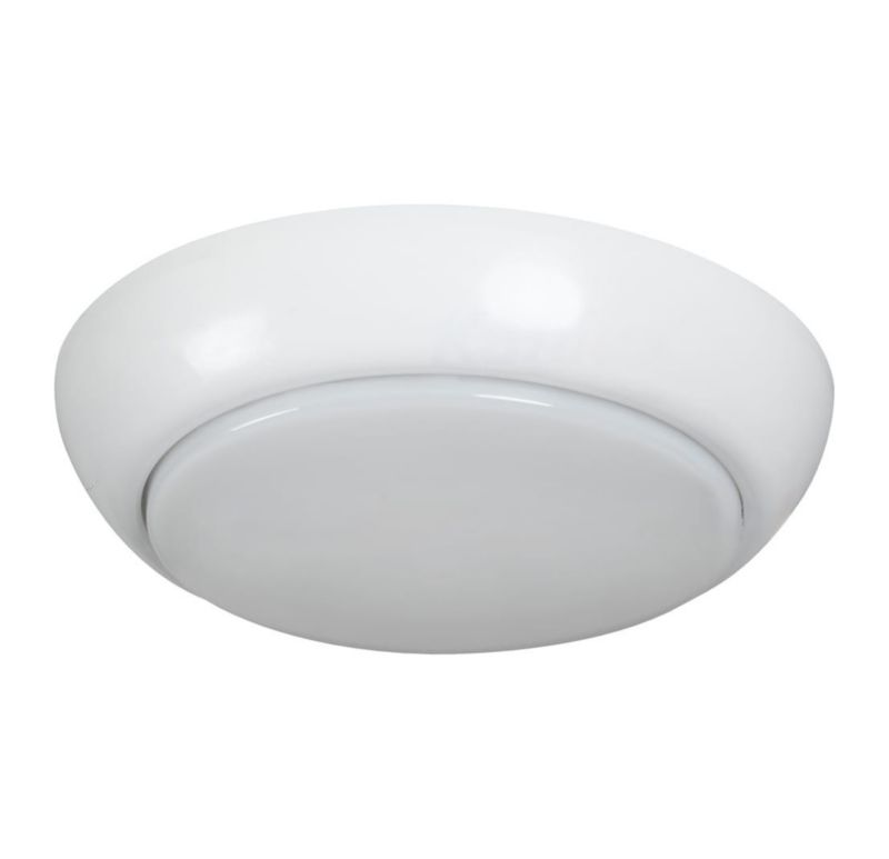 Plafon sufitowy Kanlux Erton biały łazienkowy 2 x E27 x 15W IP44 wym: 11 x 33 x 33 cm - 1 szt.