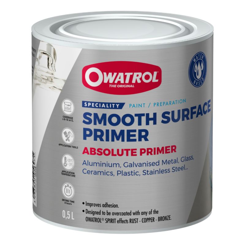 Podkład do efektów dekoracyjnych Owatrol Spirit: Absolute Primer biały 0,5L 1 szt.