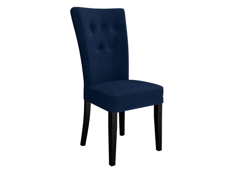 Krzesło MIRJAN 24 S67 czarny + granatowy 1 szt.