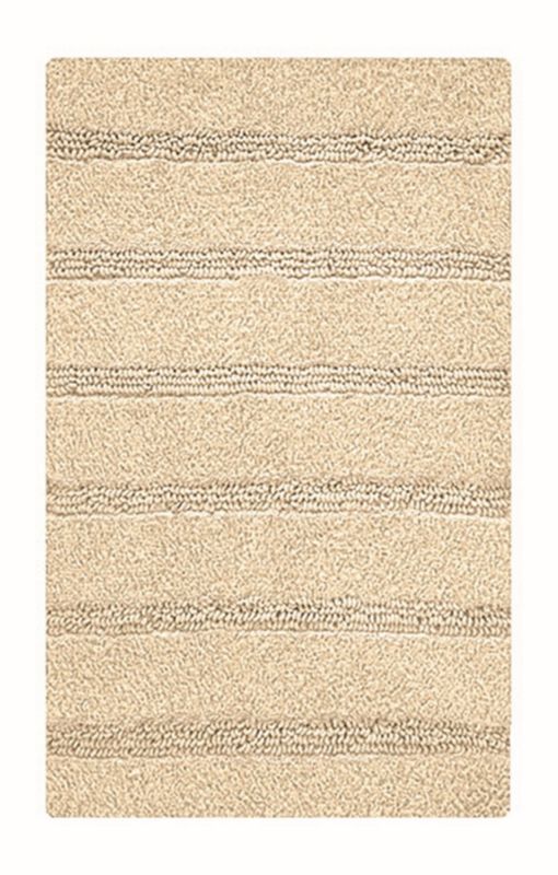 Dywanik łazienkowy Kleine Wolke Monrovia 70x120 cm beżowy antypoślizgowy 1 szt.