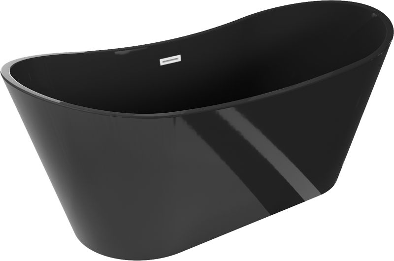 Wanna wolnostojąca Mexen Montana czarna 170x80 cm 52011708070-201 szt.