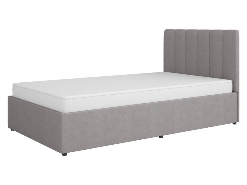 Łóżko Mossa MO12 120x200 ciepły szary 1 szt.