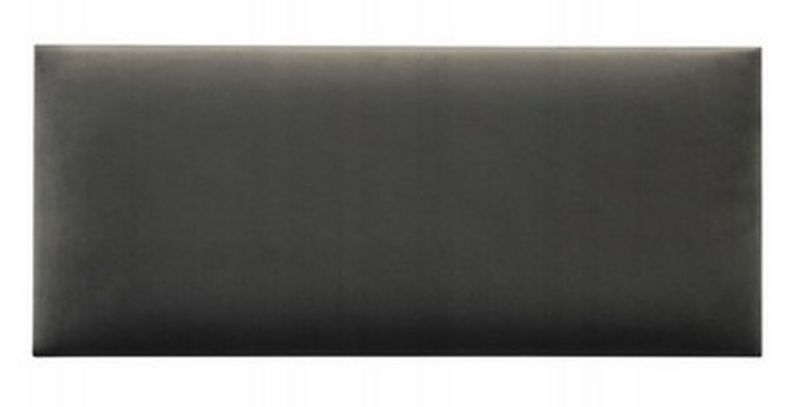 Dekoracyjny panel tapicerowany Max-Stone 60x30 cm kolor Jasmin 96, ciemno szary 1 szt.