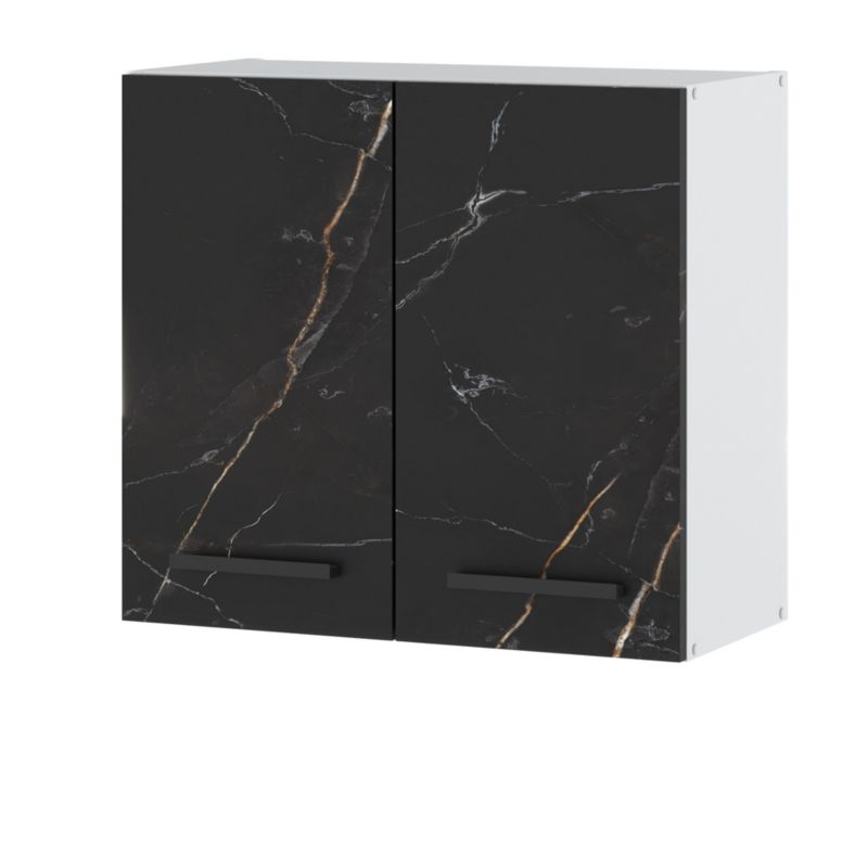 Szafka Kuchenna Hurtownia-Mebli Wisząca Blanka górna W80 80cm Biały Mat San Sebastian 80x30x60 cm 1szt.