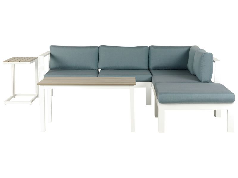 Narożnik Zestaw wypoczynkowy ogrodowy Messina Metal Zielony 1 kpl