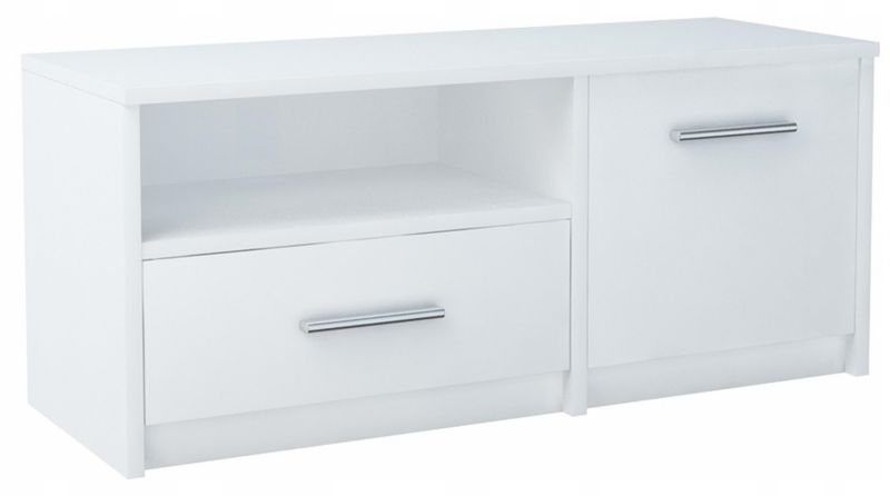 Szafka rtv Matkam stolik bodo 1D1S ufc biały 1 szt.