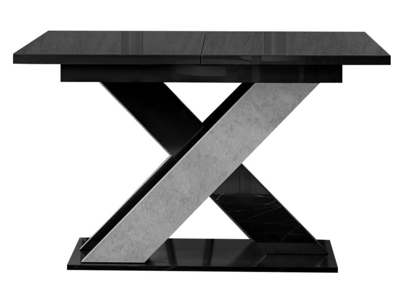 Stół rozkładany MIRJAN 24 Xao czarny połysk / beton 1 szt.