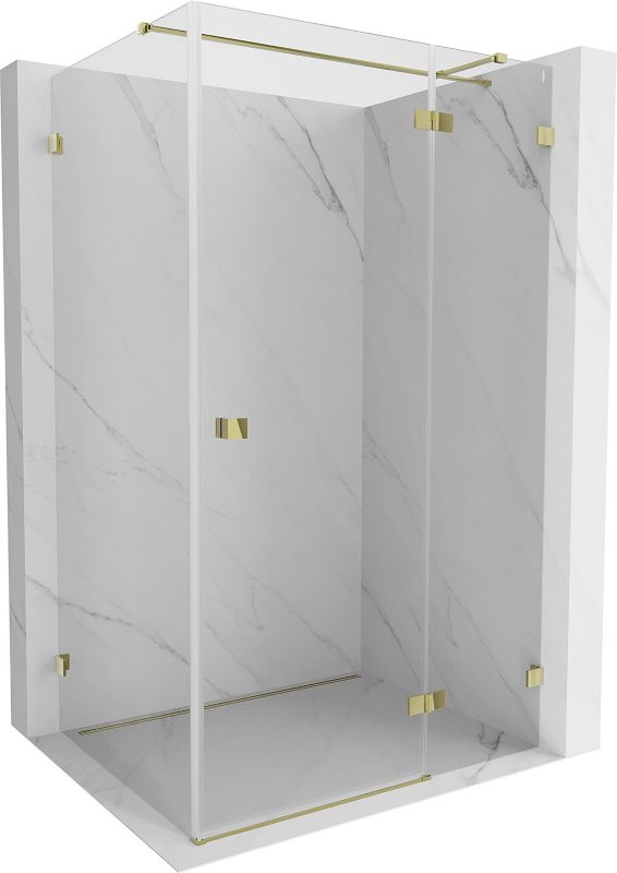 Kabina prysznicowa Mexen Lunar T złota transparent 120x110 1 szt.