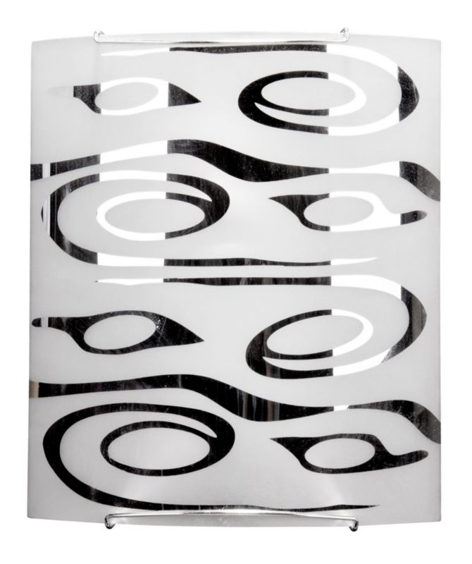 Plafon sufitowy lampa Candellux Edgar biały 1 x E27 x IP20 wym: 28 x 24 x 9 cm - 1 szt.