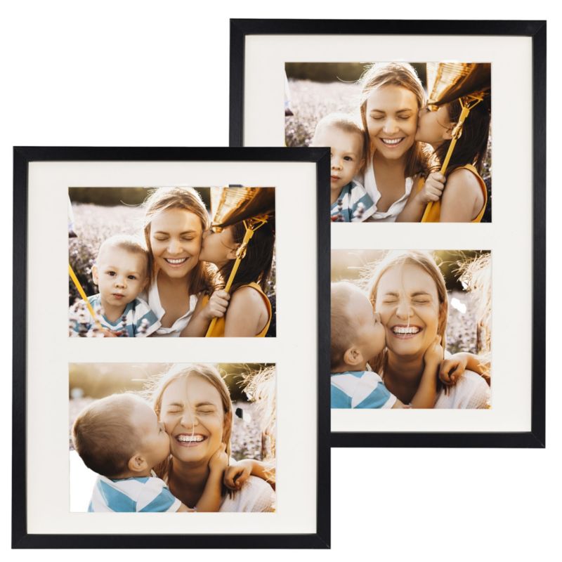 Zestaw ramek BD art Basic 28x35 czarny z passe-partout 2 szt.