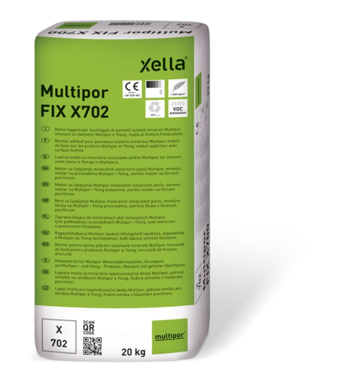 Zaprawa lekka Multipor FIX X702