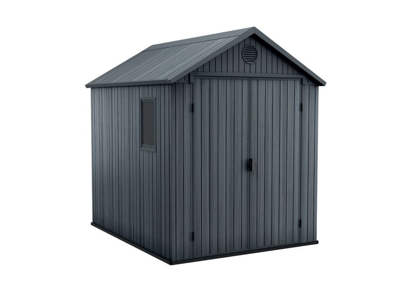 Domek narzędziowy Keter Darwin 6x8 do ogrodu Szary, 1 szt.