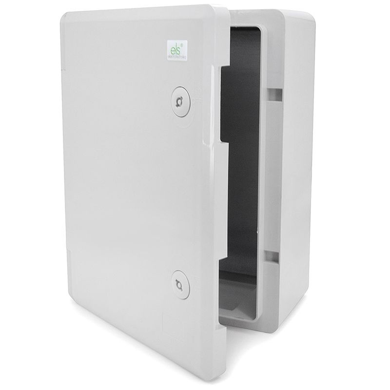 Skrzynka, szafa, obudowa ABS, plastikowa rozdzielnica ELS Elektrotechnika OA420320180 420x320x180 mm z płytą montażową 1 szt.