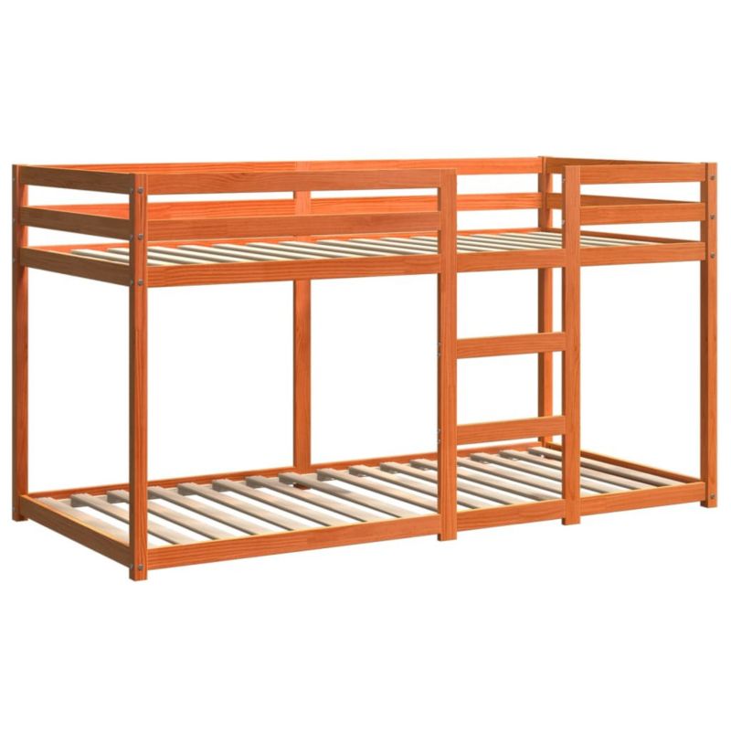 Łóżko piętrowe WaszeMeble 80x200 cm brąz WM-844828 1 szt.