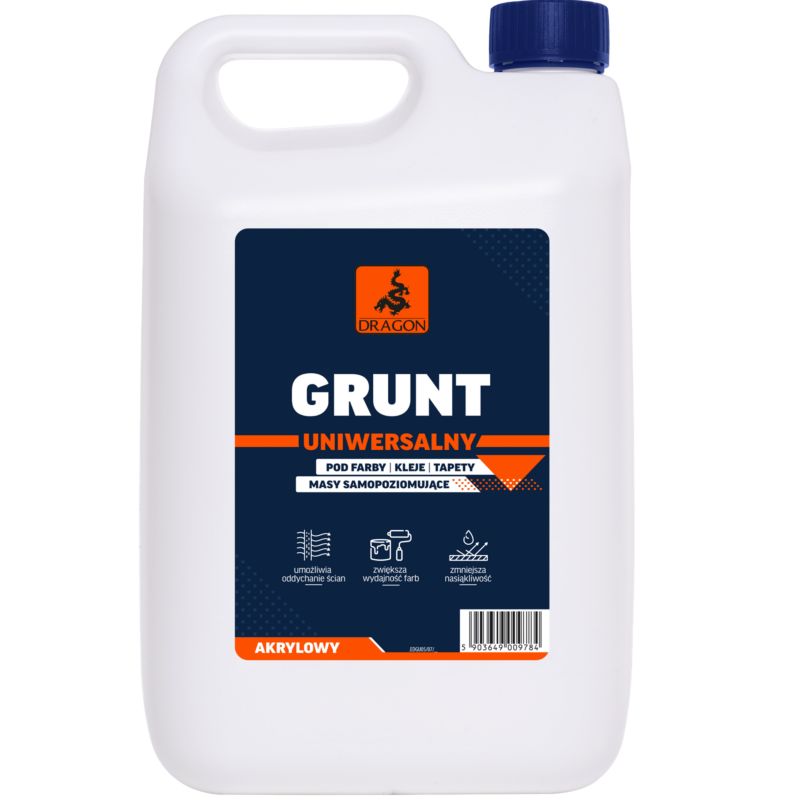 Grunt uniwersalny akrylowy DRAGON 5L