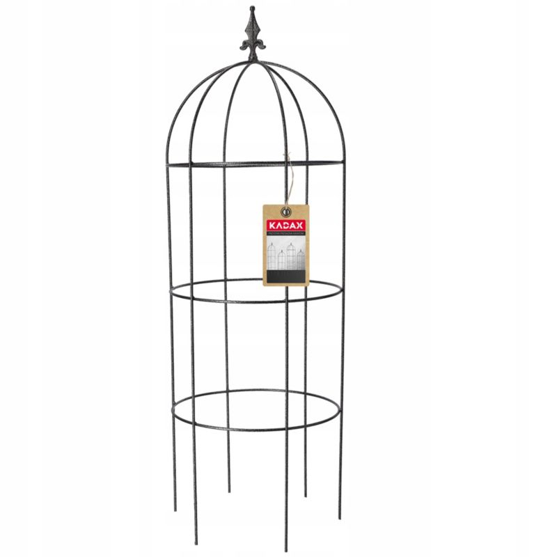 Pergola KADAX Obelisk Ogrodowy metalowy Girlanda Na Kwiaty 120cm 1 szt.
