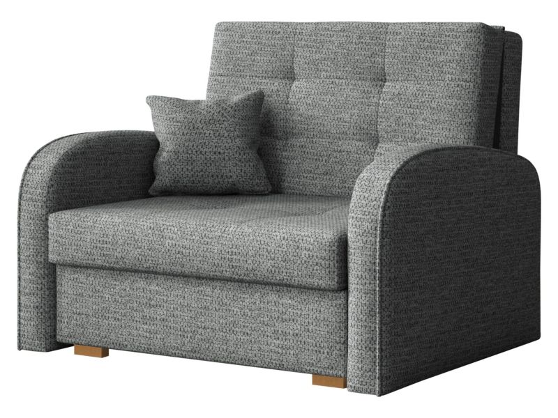 Kanapa rozkładana MIRJAN 24 Viva Gold I grafitowa plecionka 1 szt.