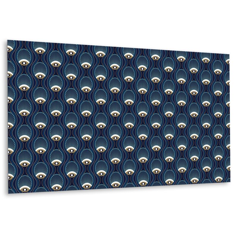 Panel samoprzylepny Tulup 100x50 cm Wzór oczu w stylu vintage 1 szt.