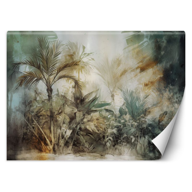 Fototapeta Feeby Palmy w deszczowym lesie 350x245 1 szt