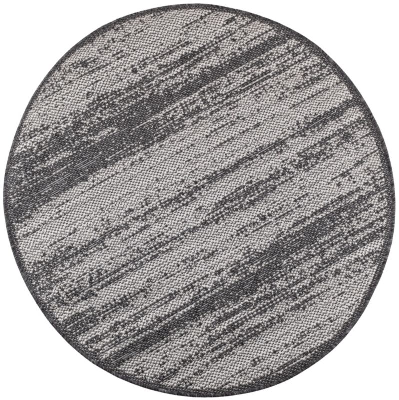 Dywan Multidecor Clyde 120 cm koło przecierka szary 1 szt.
