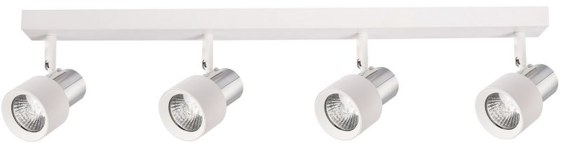 Spot Milagro Cino 4 x GU10 biały / chrom