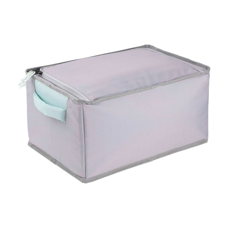 Składan torba termiczna z izolacją Keeeper Nea XL 29l, szaro-seledynowa 42,5 x 29,5 x 23 cm, wodoodporny 1 szt.