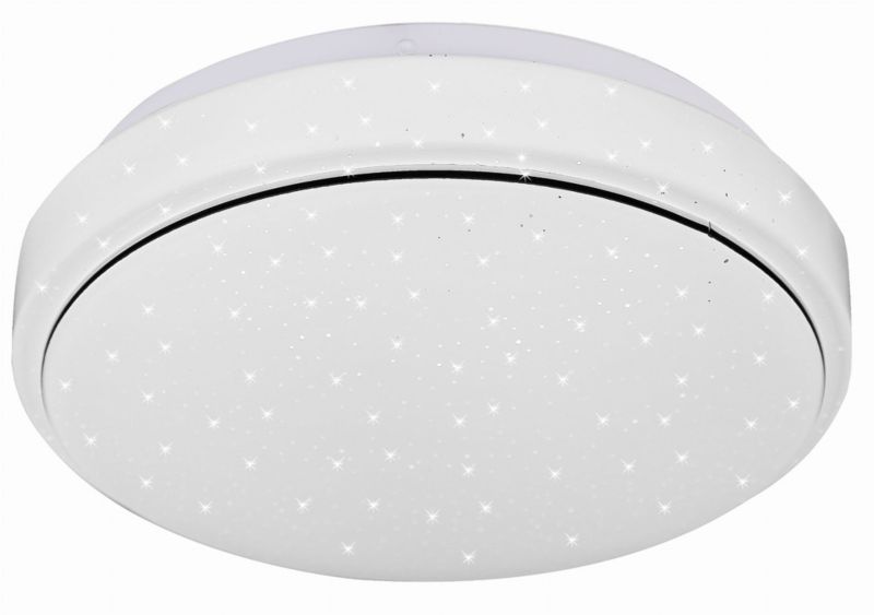 Plafon sufitowy lampa Candellux Jasper biały LED 12W 4000K 780lm IP44 wym: 6,5 x 26 x 26 cm akryl - 1 szt.