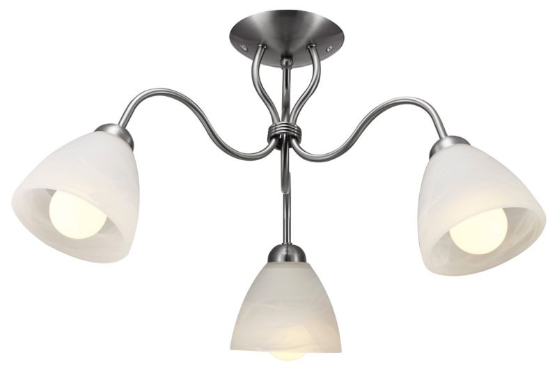 Lampa sufitowa żyrandol Ariel 3 x 60 W E27 chrom