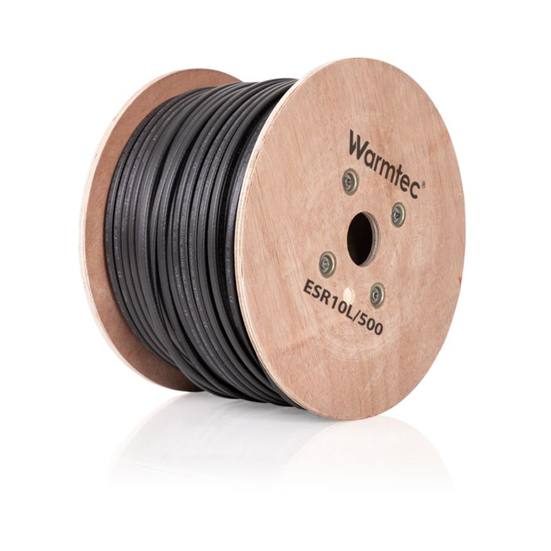 Przewód grzejny kabel grzewczy przeciwoblodzeniowy samoregulujący Warmtec 10W/m 500m 5000W ESR10L 1szt.