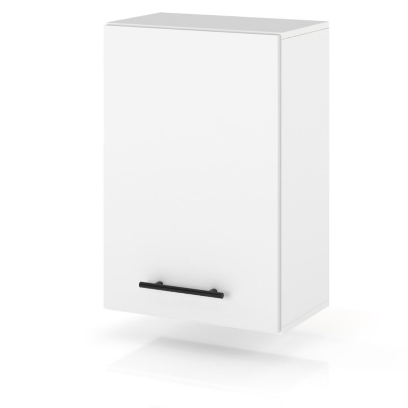 Szafka Kuchenna Hurtownia-Mebli Wisząca W45 sPremium 45cm Biały Mat Biały Mat 45x32x72 cm 1szt.