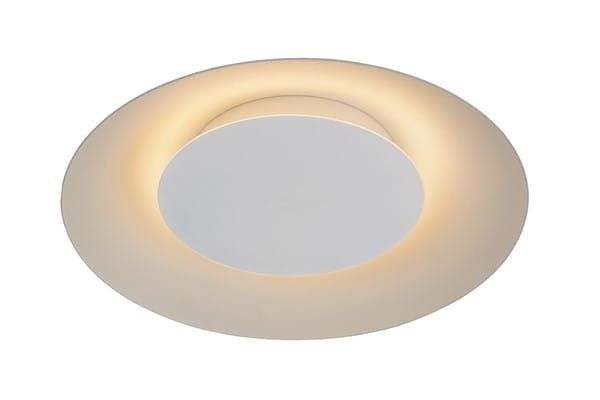 Plafon sufitowy lampa Lucide Foskal biały LED 12W 2700K 900lm IP20 wym: 7,3 x 34,5 x 34,5 cm metal - 1 szt.