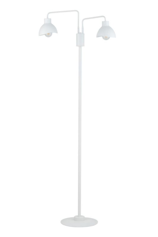 Lampa podłogowa stojąca Sigma Lighting Holi biała nowoczesna 2 x E27 x 20W wym: 162 x 72 x 30 cm - 1 szt.